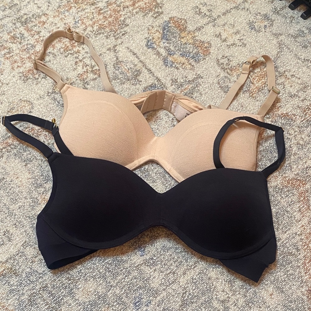Lively Black and Tan Bra Duo